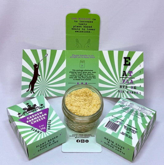 Plant Based Cashew Parmesan Cheeze